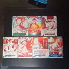 ワンピースカード　トレジャーキャンペーン　プロモ7種