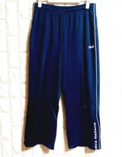 FILA フィラ ジャージ パンツ ネイビー　LL　E