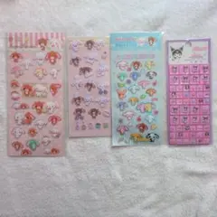 サンリオ　クロミ　シュガーバニーズ　シール　4枚セット