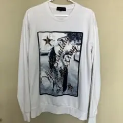 トレーナー　白