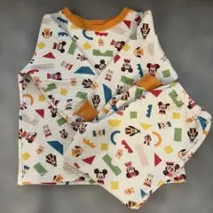 ユニクロ キルトパジャマ ディズニー 90