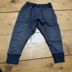 GLOBAL WORK ダークブルー ロングパンツ Sサイズ