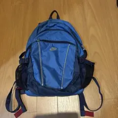 NIKE 青 リュック メッシュポケット付き