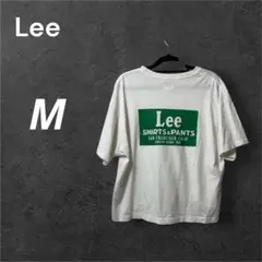 Lee リー SHIRTS&PANTS Tシャツ 半袖 バッグプリント 白 M