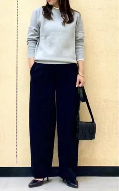 ウォッシャブルミラノリブセーター ニット