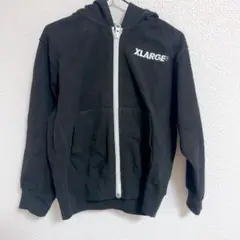 XLARGE キッズ パーカー 110 ブラック