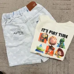 しまむら リトシーフラップ トイストーリー Tシャツ 130のサムネイル