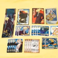 ワンピース サンジ シール ステッカー 等 セット