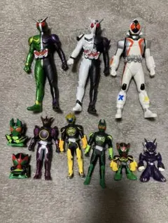 仮面ライダー フィギュアセット 10個