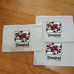 ディズニーポーチ3枚セット　カルフォルニア