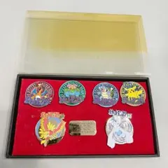 ポケモン ミレニアム バッジ 赤 緑 青 ピカチュウ 金銀 ホウオウ