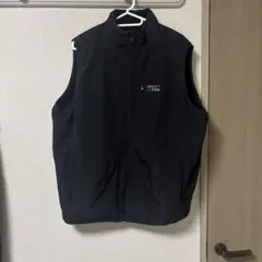 ナイロンベスト ブラック フリース内側