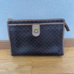 CELINE セリーヌ　クラッチバッグ　マカダム　セカンドバック　フラップ