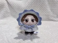 ［リボン付き］　ちびぐるみ用　ぬい服　ぽんちょ
