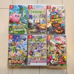 Nintendo Switch ゲームソフト 6本セット