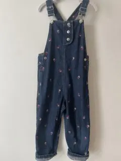 刺繍デニムオーバーオール　ザラキッズ　ZARA オーバーオール サロペット