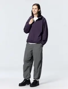 パラシュートパンツ ワイドパンツ