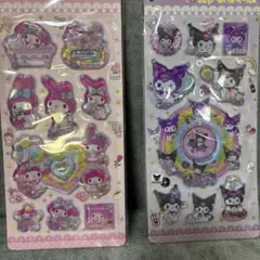 マイメロ＆クロミ 水シール