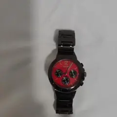 MUSK MP201 クロノグラフレディース腕時計 レッド
