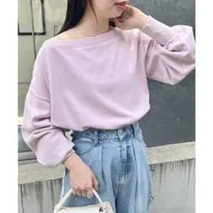 裏起毛 ピンク