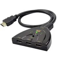 【即対応】3入力1出力 HDMIスイッチャー 4K対応