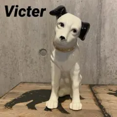 Victer ビクター犬 ニッパー君 ヴィンテージ 陶器製 置物
