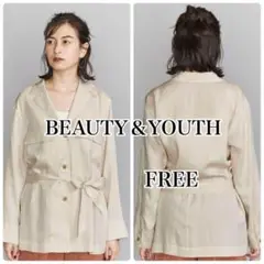 【BEAUTY＆YOUTH】シャツジャケット ビューティ＆ユース 羽織 シャツ