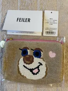 フェイラー ドアップテディガール ポーチ