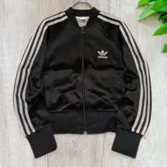 美品 アディダス ファイヤーバード 短丈 ドロップショルダー 黒 XS