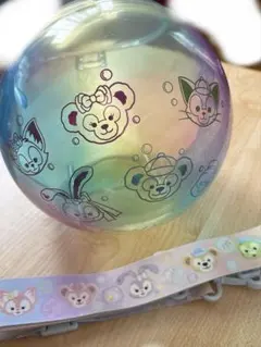 ダッフィーフレンズ 20周年 カラフルハピネス　ポップコーンバケット