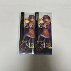 CR GIGO特典 箔押しクリアしおり きなこ