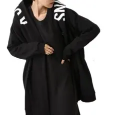 RODEO CROWNS 黒　フード付きパーカー　フリーズサイズ