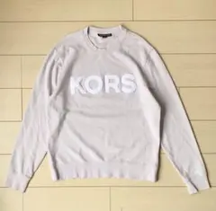 KORS 刺繍ロゴ クルーネックトレーナー