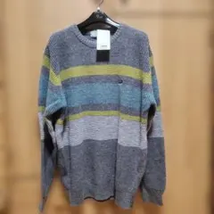 Lacoste ストライプ ニットセーター