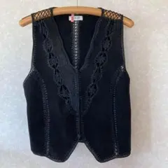 レース ベスト ブラック