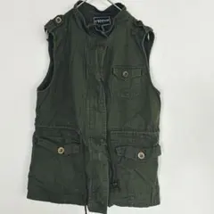 【Sサイズ】C'ESTTOI ミリタリージャケット オリーブグリーン 緑 カーキ