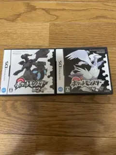 ポケットモンスター ブラック ホワイト DS 2本 ＊配布あり - メルカリ