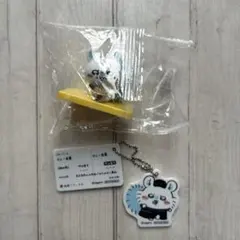 【新品未使用】松屋 ちいかわ モモンガ フィギュア 食券キーホルダー 2つセット