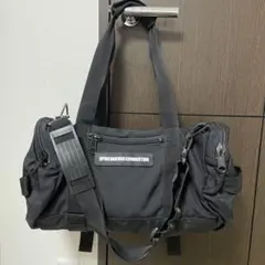 SPONTANEOUS COMBUSTION ボストンバッグ ブラック　ドラム鞄