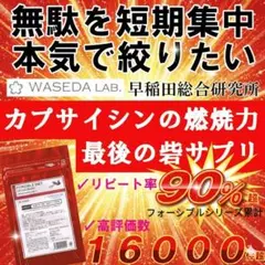 夏特価セール❗✨早稲田総合研究所 ダイエットサプリメント ヘリマス 激やせ にものサムネイル