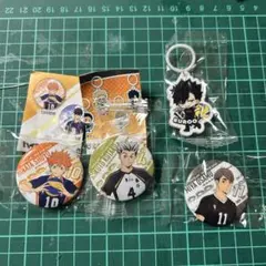 くら寿司 ハイキュー‼︎ 缶バッジ めじるし