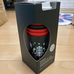 【北米限定】スタバリユーザブルカップホリデー25周年限定 ホット対応