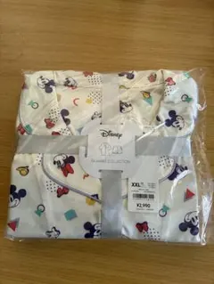 GU Disney サテンパジャマ 半袖 ショートパンツ XXLのサムネイル