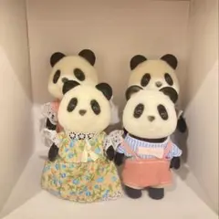 シルバニアファミリー　パンダファミリー