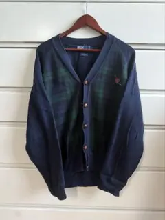 Ralph Lauren チェックカーディガン