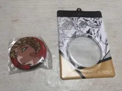 ヒロアカ ホークス 特製ホルダー ジャンプショップ 缶バッジ