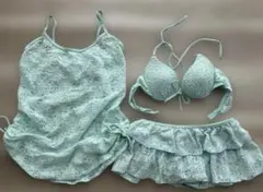 水着　グリーン　緑　ビキニ　女性用