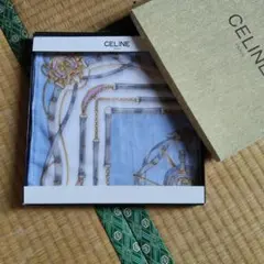 CELINE ハンカチ チェーンデザイン