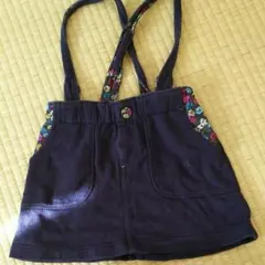 ラーゴム リバティ柄 吊りスカート Mサイズ