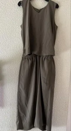 rope picnic サロペット カーキ オールインワン 美品